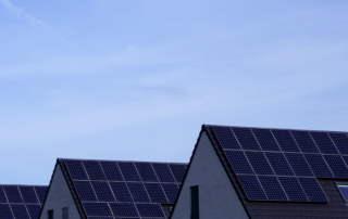 Solar panel roof